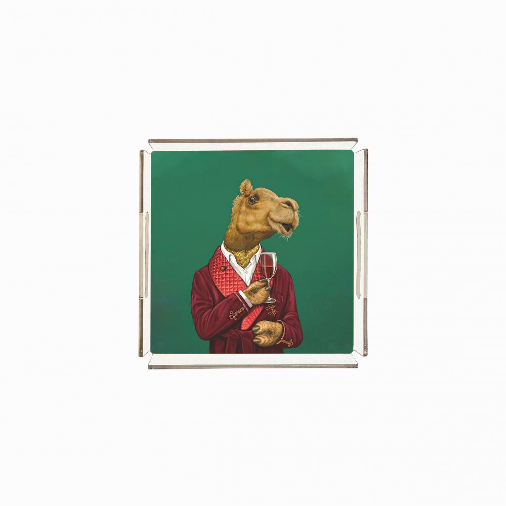 Mr. Camel Pleksi Tepsi - PT2102 - 25x25cm